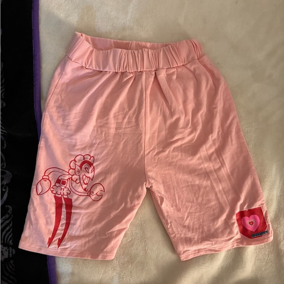 O-Mighty Pink Ruffled Shorts - Picture 2 of 5